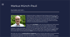 Desktop Screenshot of markusmuench.de