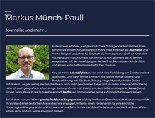 Tablet Screenshot of markusmuench.de